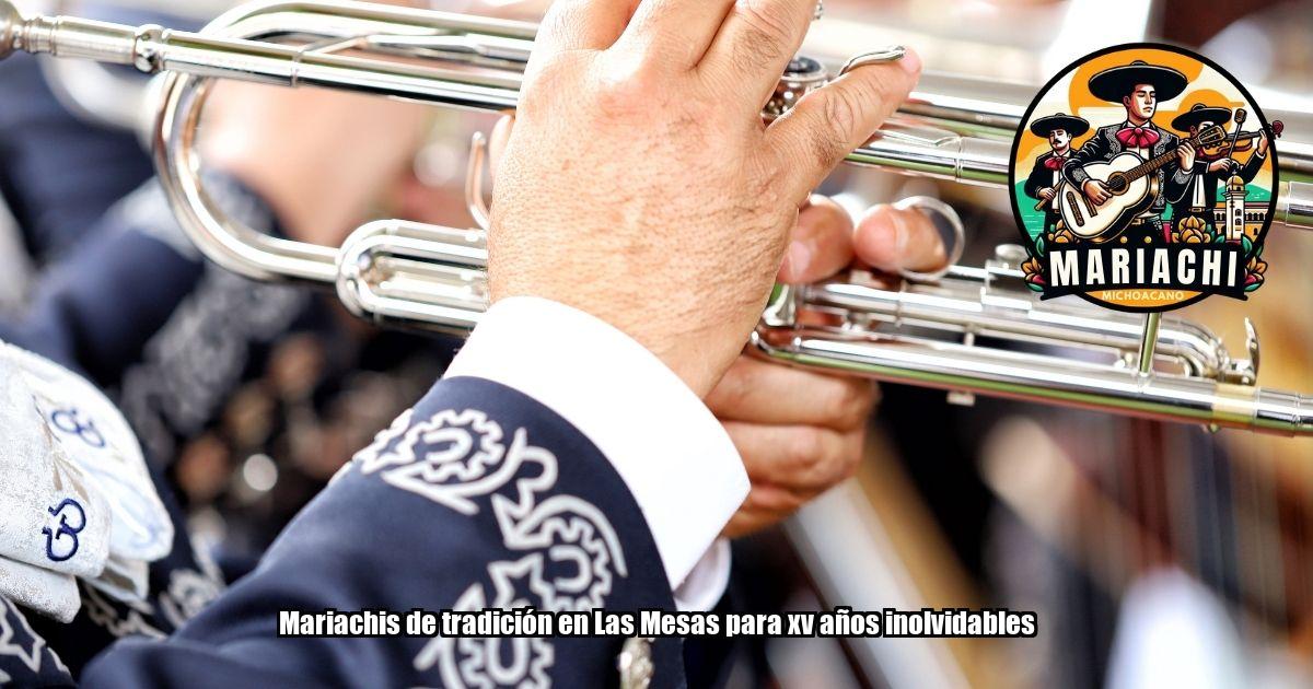 Mariachis de tradición en Las Mesas para xv años inolvidables